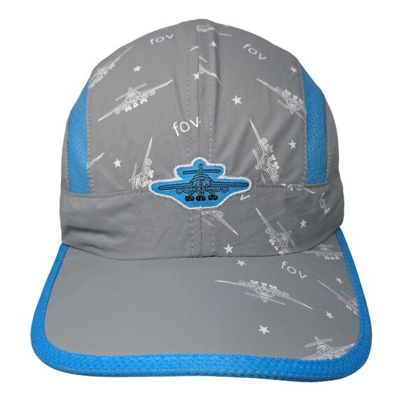 FOV Airplane Slideback Hat Multi One Size Embroidered Home Prefer - Picture 1 of 7